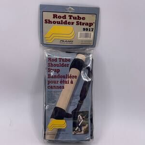 Plano Rod Tube Black Shoulder Strap #9917 Adjustable Padded Vintage NOS NEW